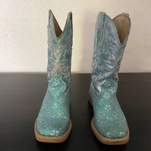 Roper girls square toe boots - Size 11